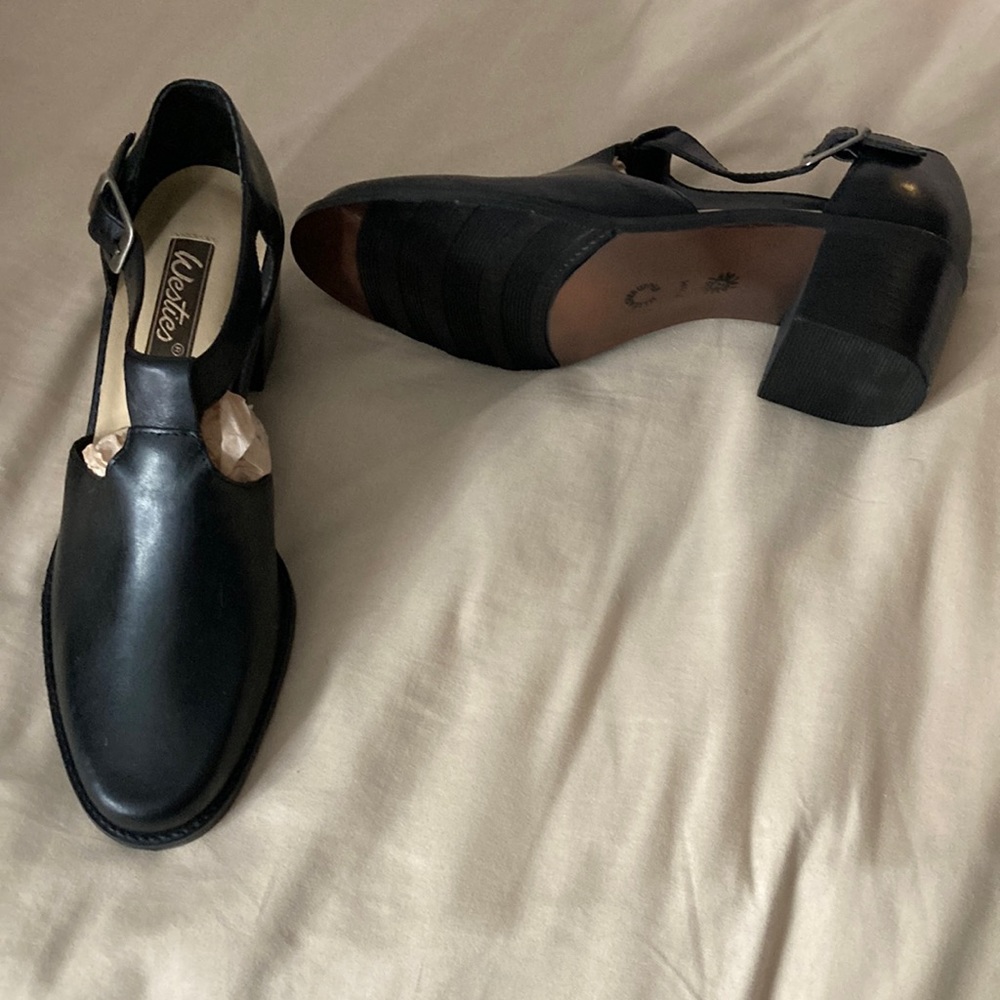 Brand New Westie Heels with Buckle strap